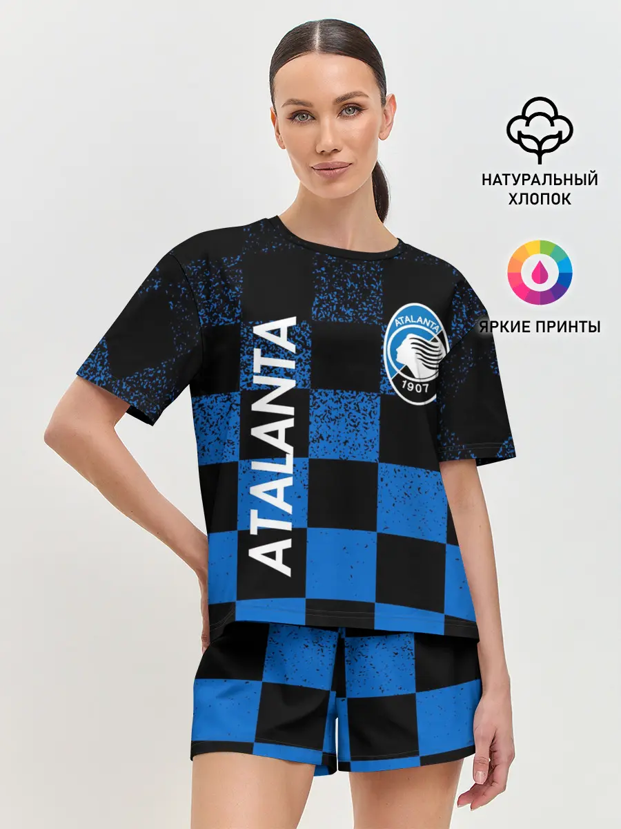 Женская пижама с шортами / FC ATALANTA / ФК АТАЛАНТА