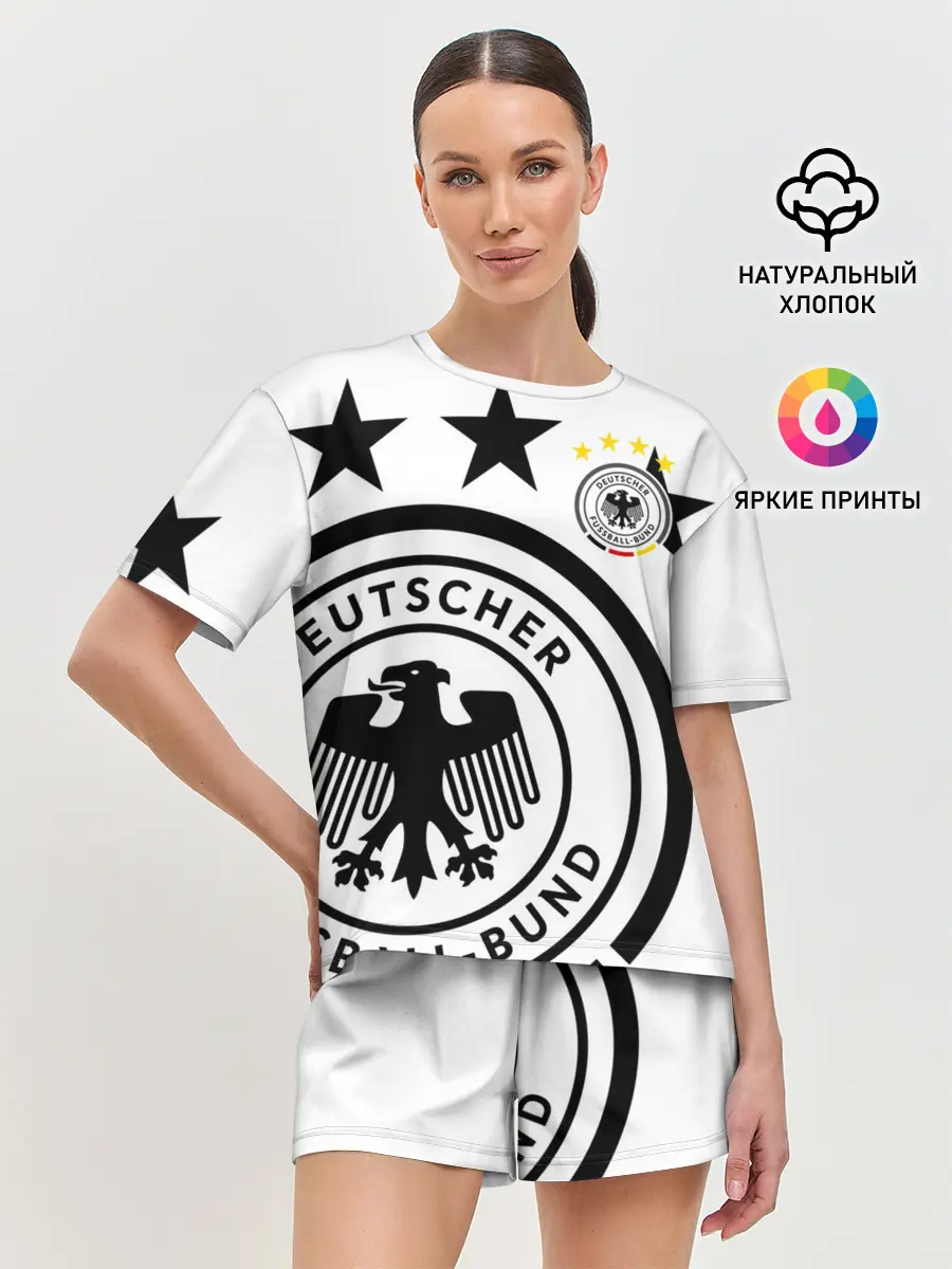 Женская пижама с шортами / Сборная Германии