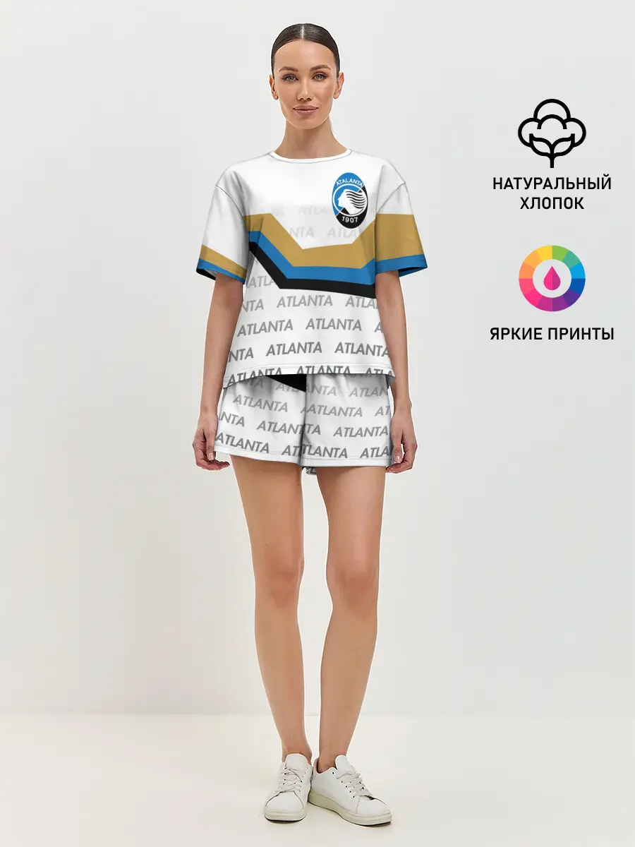 Женская пижама с шортами / FC ATALANTA / ФК АТАЛАНТА