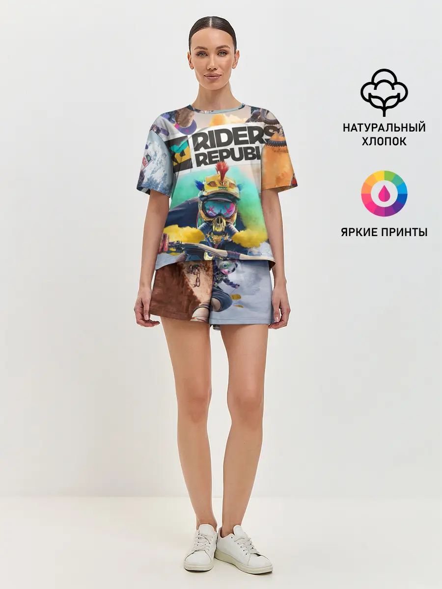 Женская пижама с шортами / Riders Republic