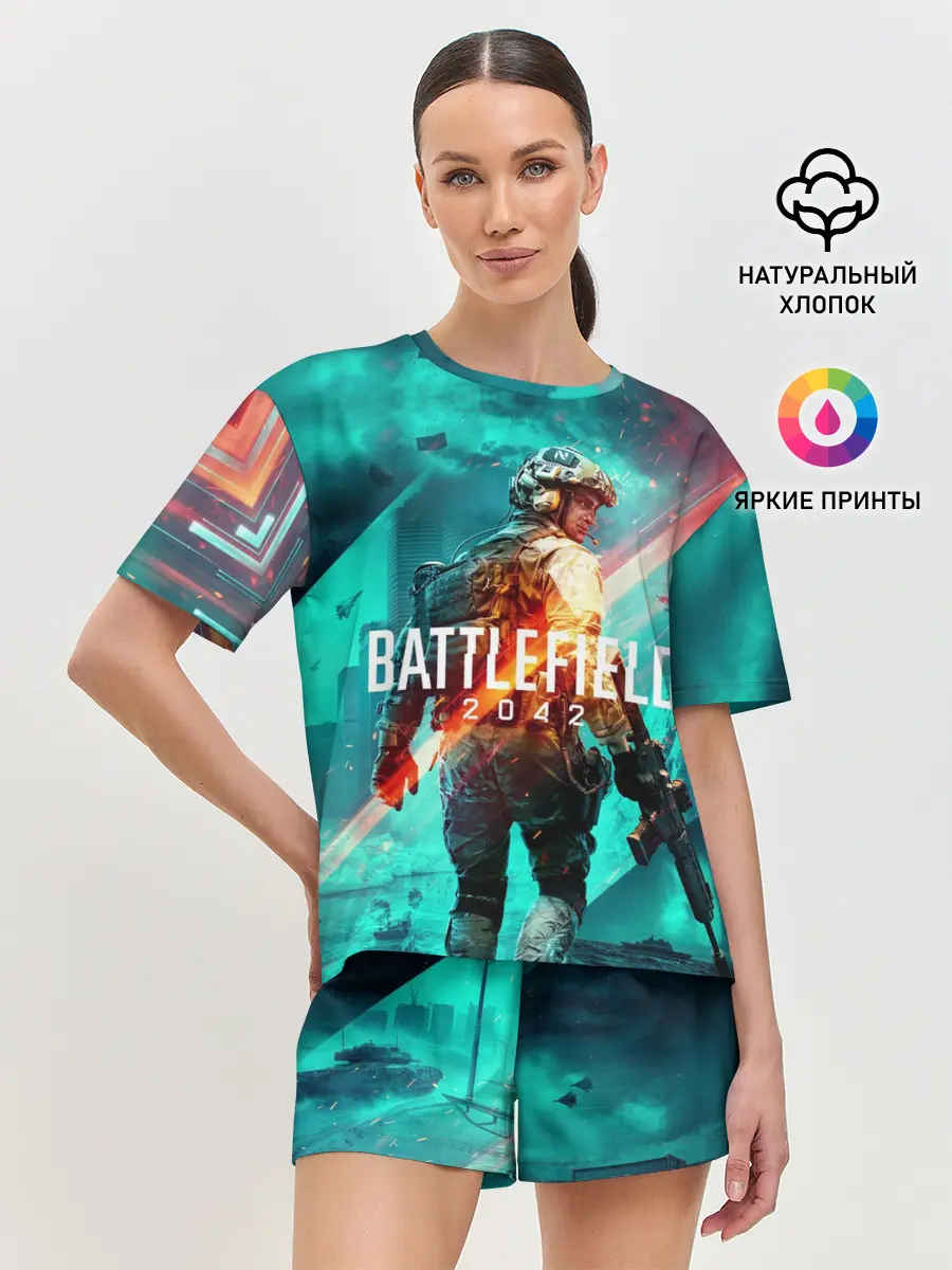 Женская пижама с шортами / Battlefield 2042