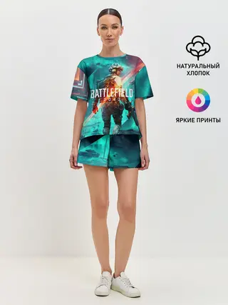 Женская пижама с шортами / Battlefield 2042