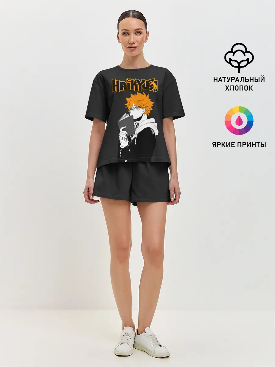 Женская пижама с шортами / Шоё Хината | Haikyuu!!