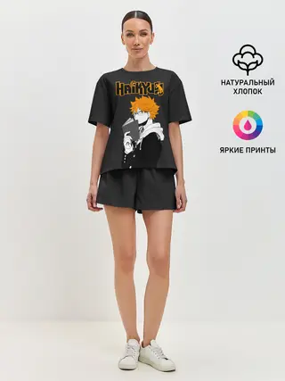 Женская пижама с шортами / Шоё Хината | Haikyuu!!