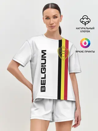 Женская пижама с шортами / СБОРНАЯ БЕЛЬГИИ