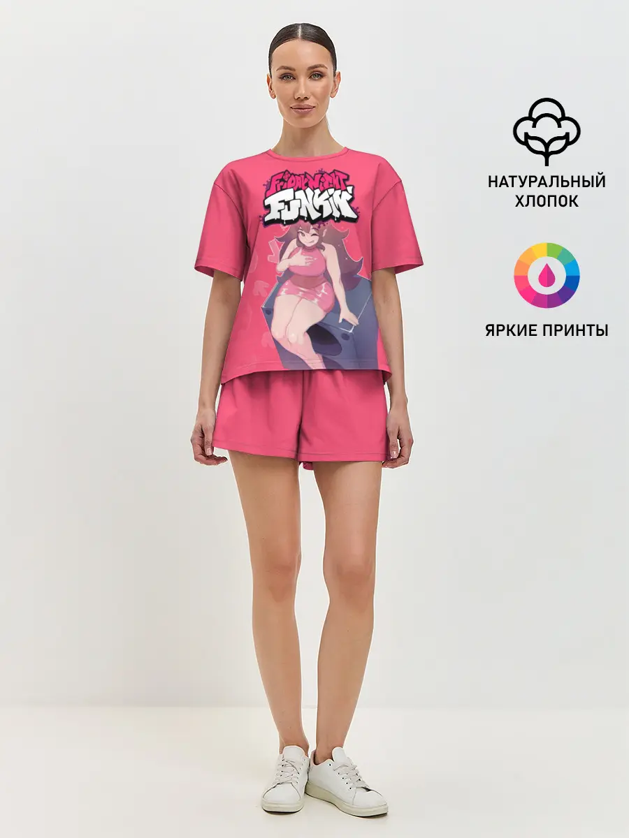 Женская пижама с шортами / FNF Girlfriend