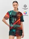 Женская пижама с шортами / Battlefield 2042 Soldier face