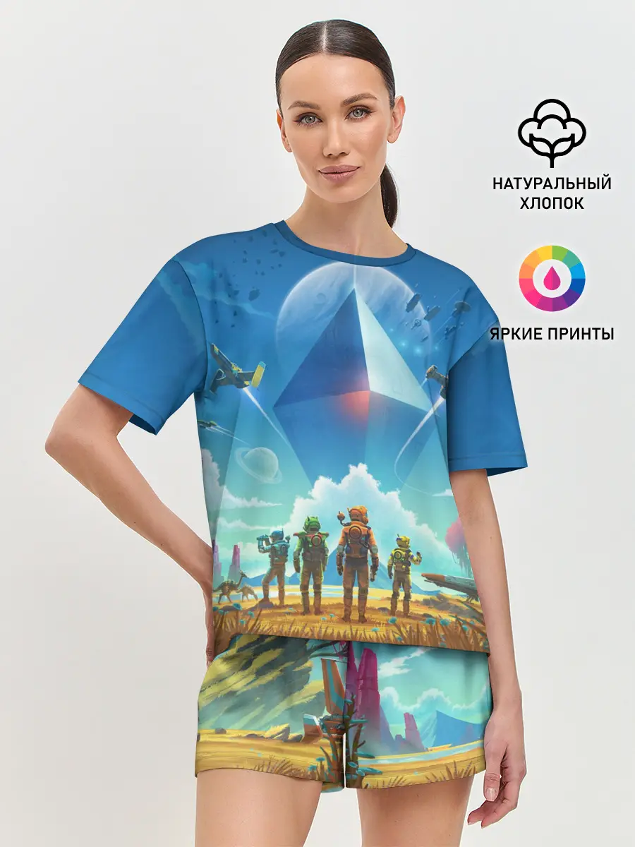 Женская пижама с шортами / NMS: Начало