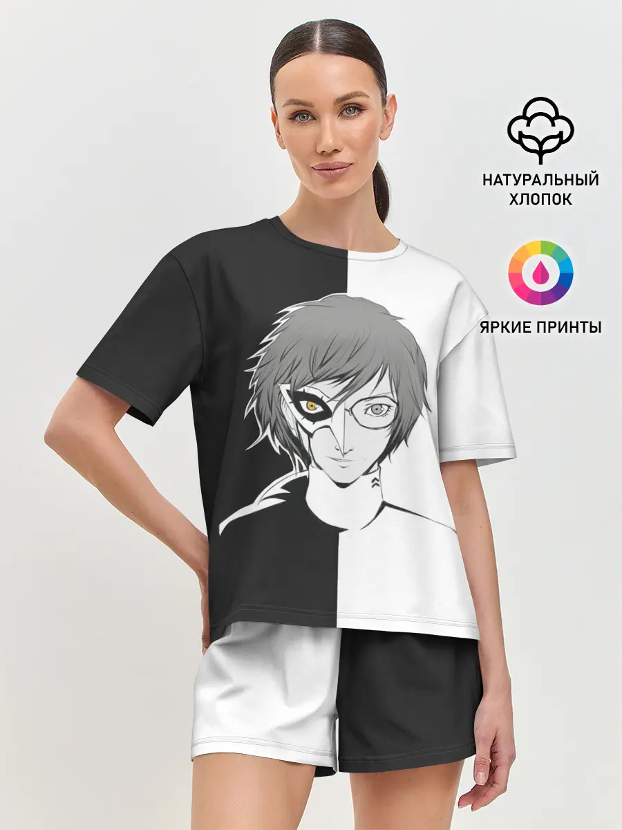 Женская пижама с шортами / Фамитсу