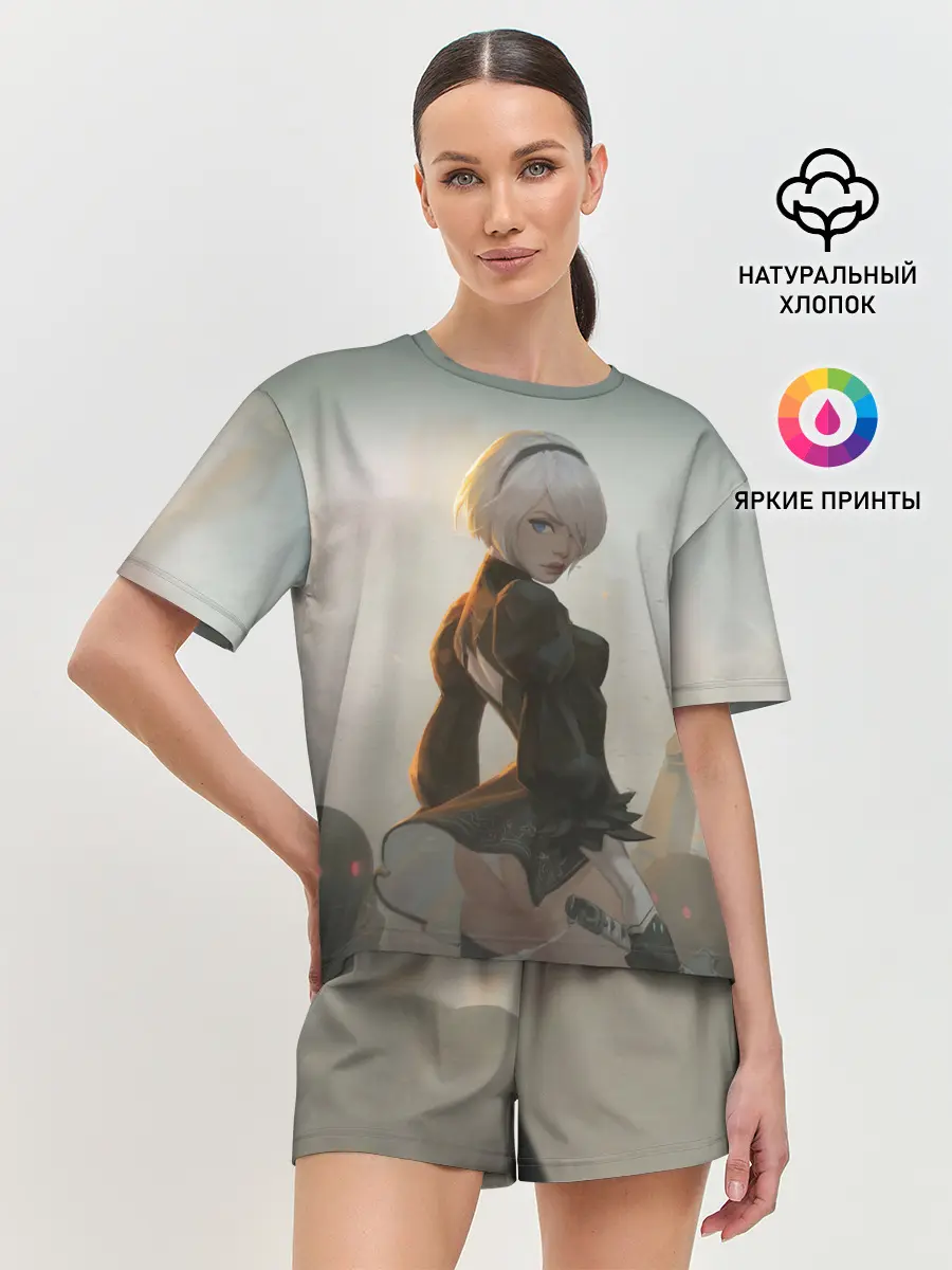 Женская пижама с шортами / Nier