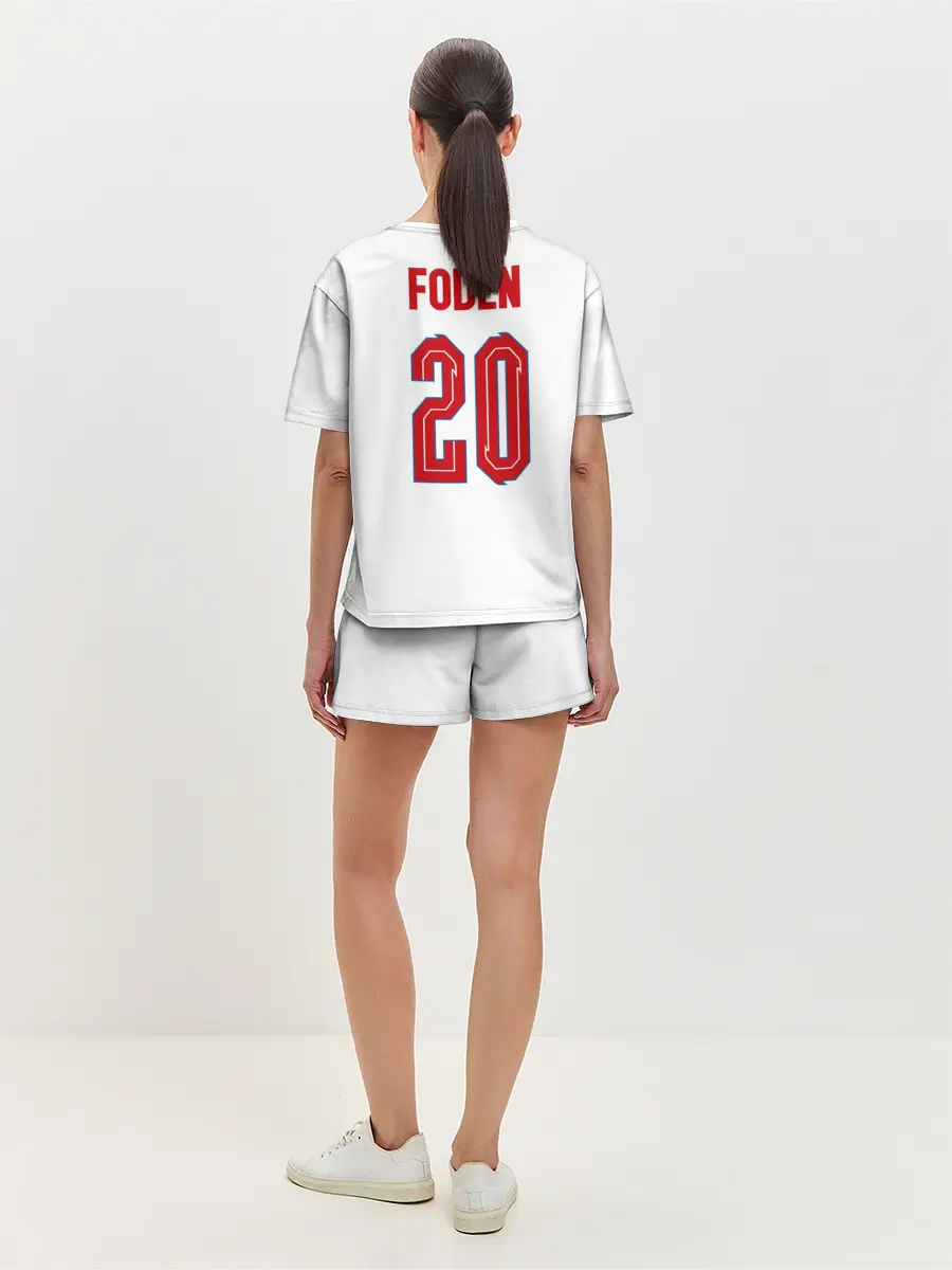 Женская пижама с шортами / Фил Фоден форма Англия