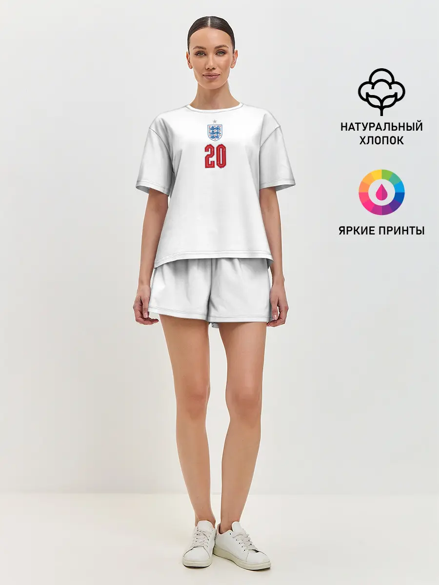 Женская пижама с шортами / Фил Фоден форма Англия
