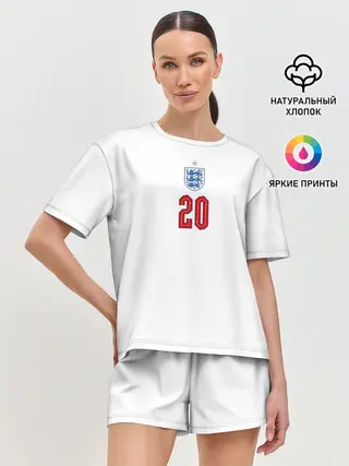 Женская пижама с шортами / Фил Фоден форма Англия