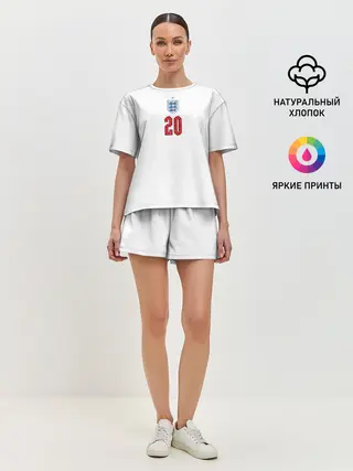 Женская пижама с шортами / Фил Фоден форма Англия