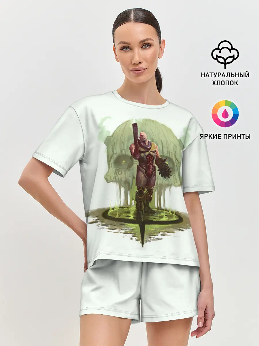 Женская пижама с шортами / Quake Champions