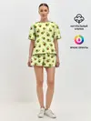 Женская пижама с шортами / Авокадо / Avocado