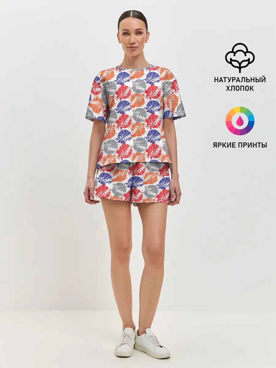 Женская пижама с шортами / PLAY GAME