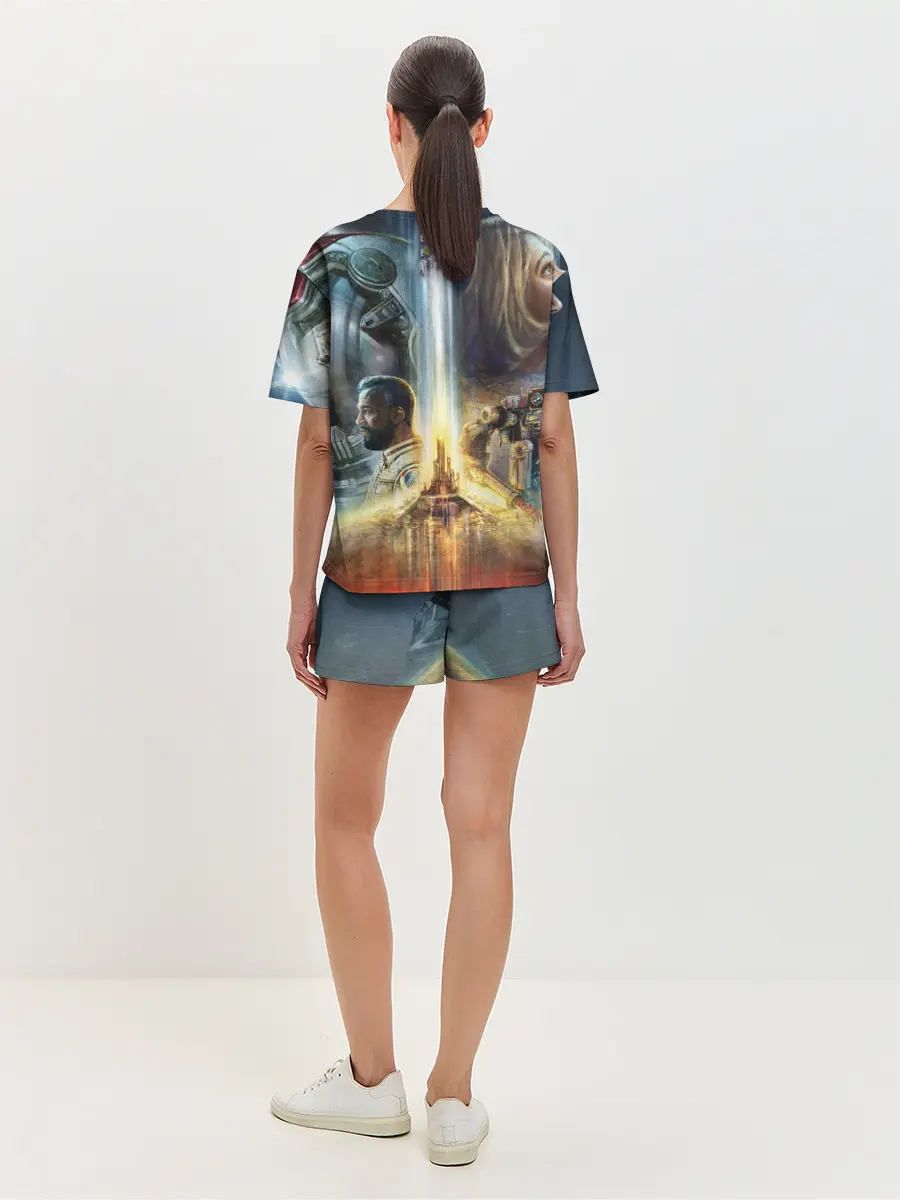 Женская пижама с шортами / Starfield Обложка