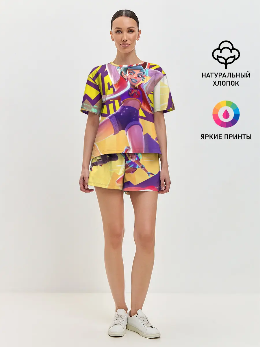 Женская пижама с шортами / Knockout City