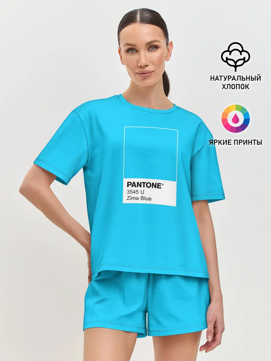 Женская пижама с шортами / Love Death And Robots. Zima Blue