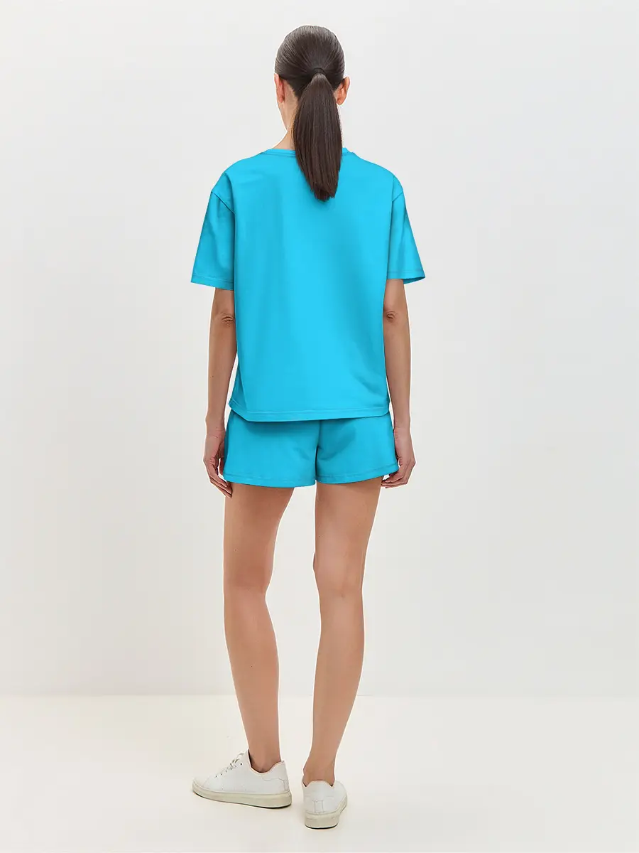 Женская пижама с шортами / Love Death And Robots. Zima Blue