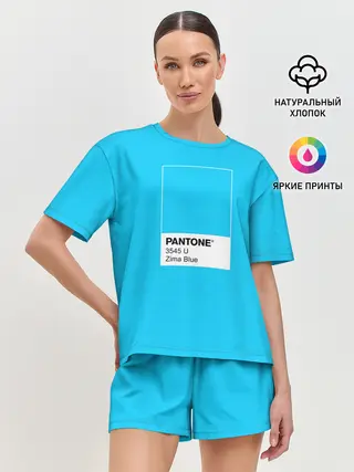 Женская пижама с шортами / Love Death And Robots. Zima Blue