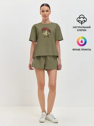 Женская пижама с шортами / Патриотизм