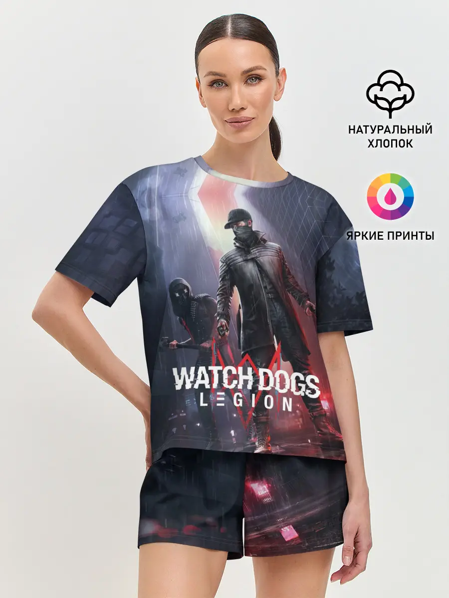 Женская пижама с шортами / Эйден Пирс и Ренч Легион