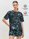 Женская пижама с шортами / Маленькие ЦветЫ