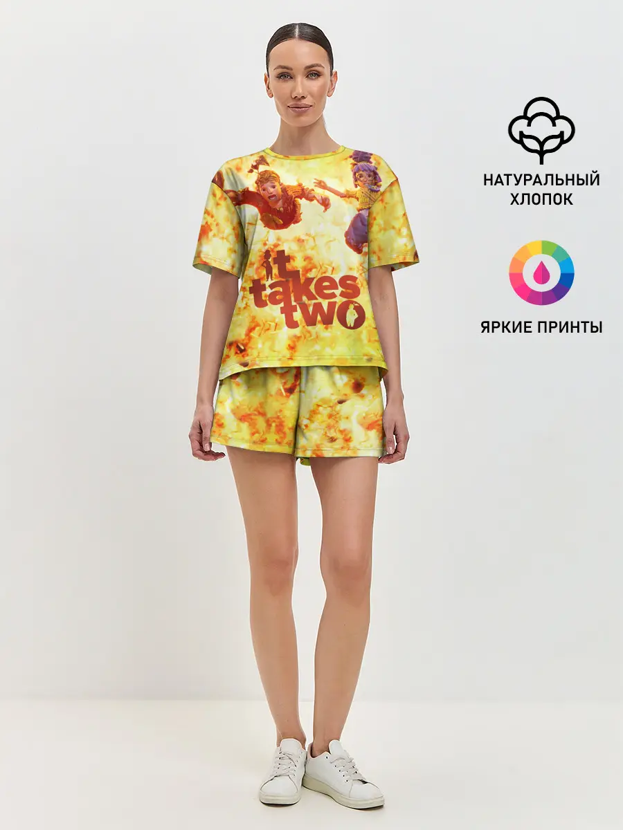 Женская пижама с шортами / It Takes Two