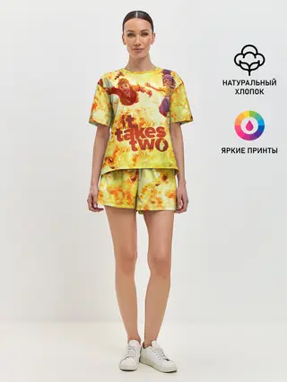 Женская пижама с шортами / It Takes Two