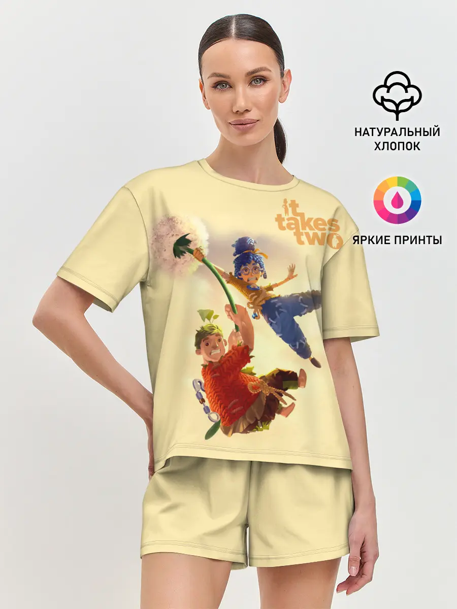 Женская пижама с шортами / It Takes Two
