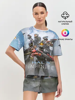 Женская пижама с шортами / Halo infinite Мультиплеер