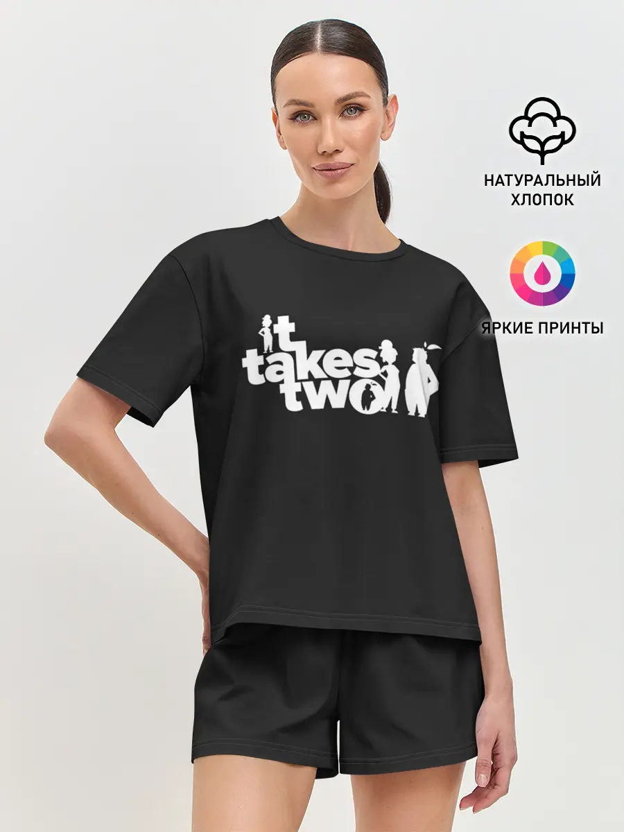 Женская пижама с шортами / It Takes Two