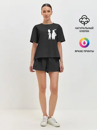 Женская пижама с шортами / It Takes Two. Silhouette