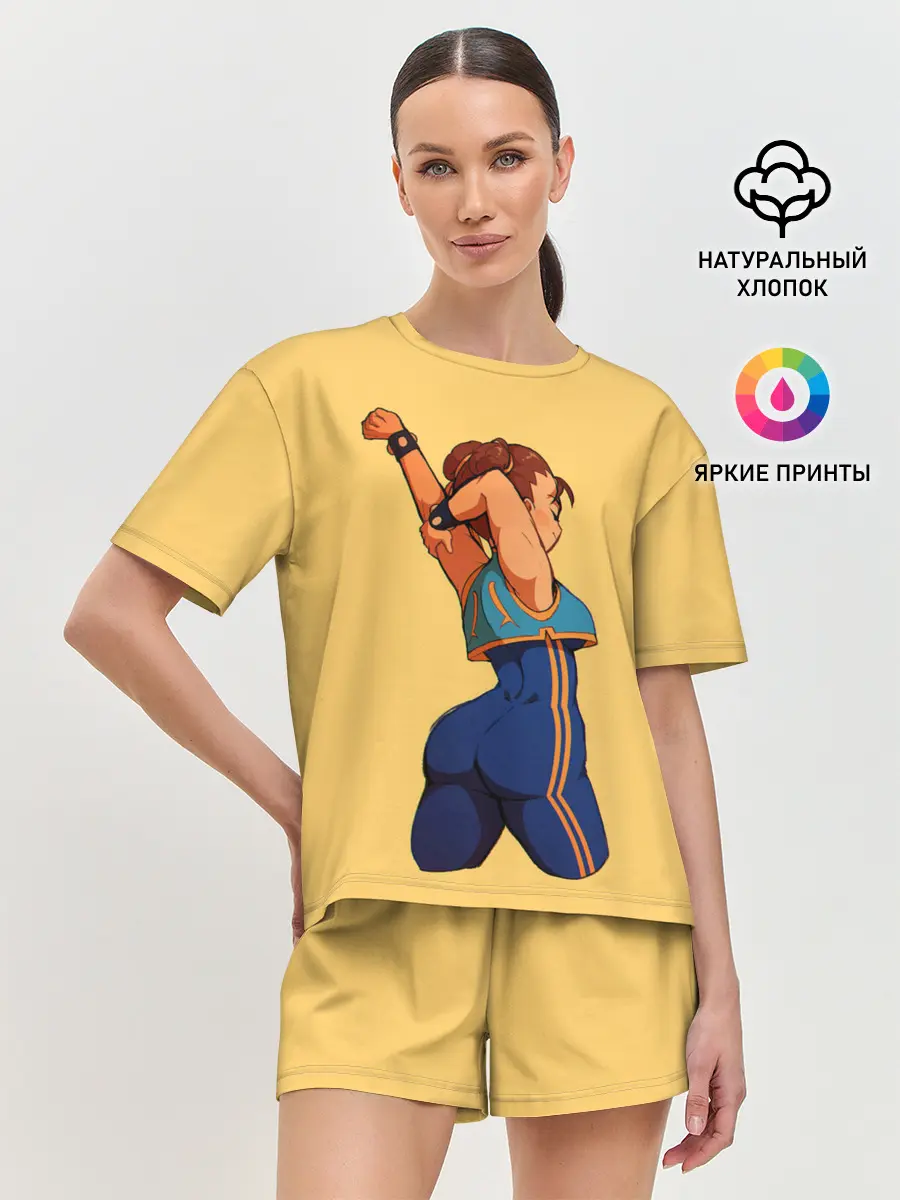 Женская пижама с шортами / Милаха Чун Ли