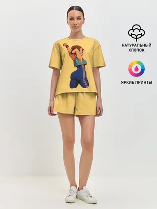 Женская пижама с шортами / Милаха Чун Ли