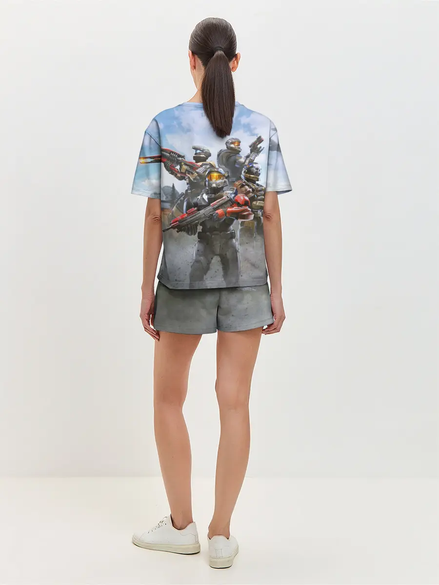 Женская пижама с шортами / Halo Infinite