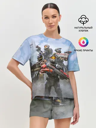Женская пижама с шортами / Halo Infinite