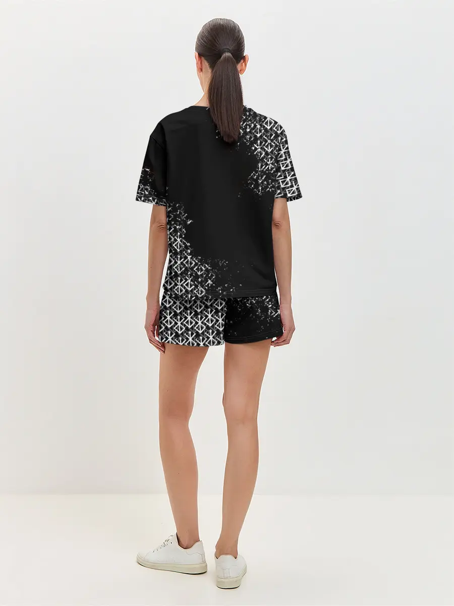 Женская пижама с шортами / БЕРСЕРК глаз