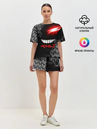 Женская пижама с шортами / БЕРСЕРК глаз