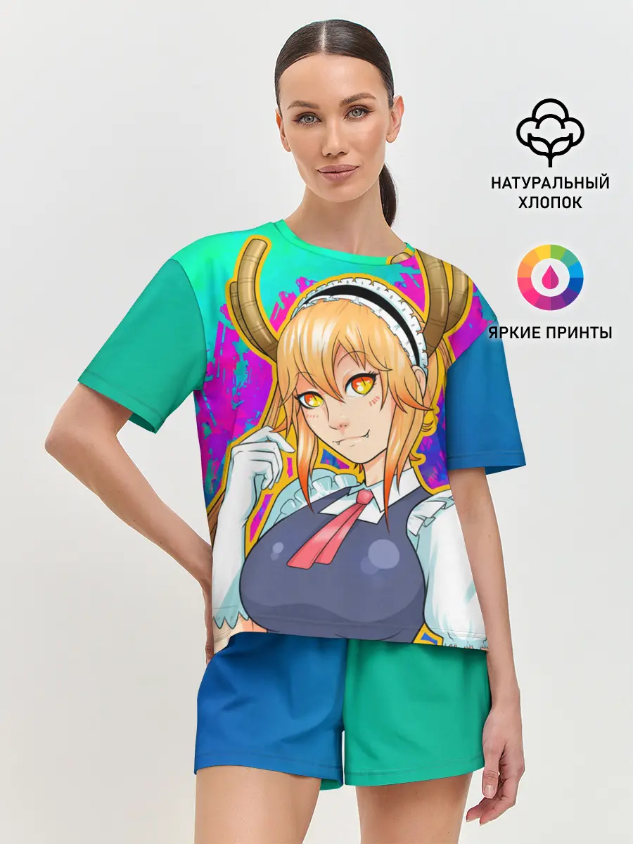 Женская пижама с шортами / Тору