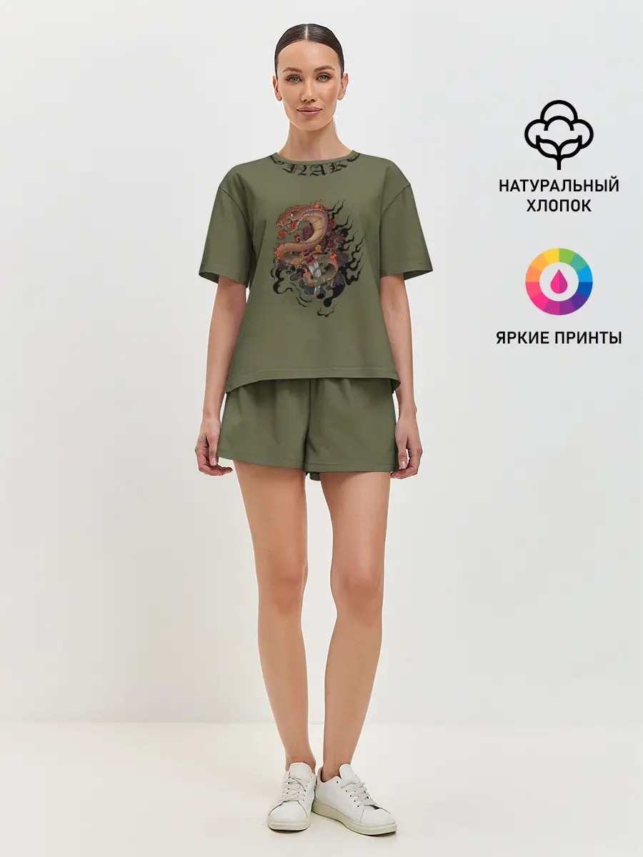 Женская пижама с шортами / SnаKе