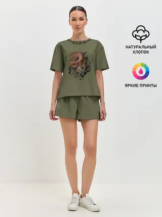 Женская пижама с шортами / SnаKе