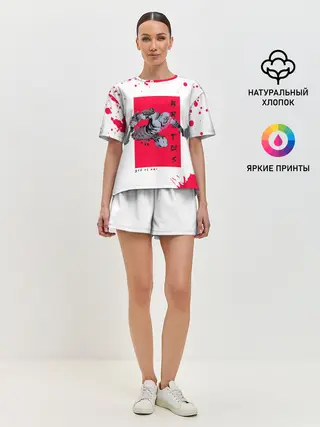 Женская пижама с шортами / Young Kratos