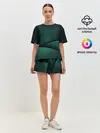Женская пижама с шортами / Luxury Green