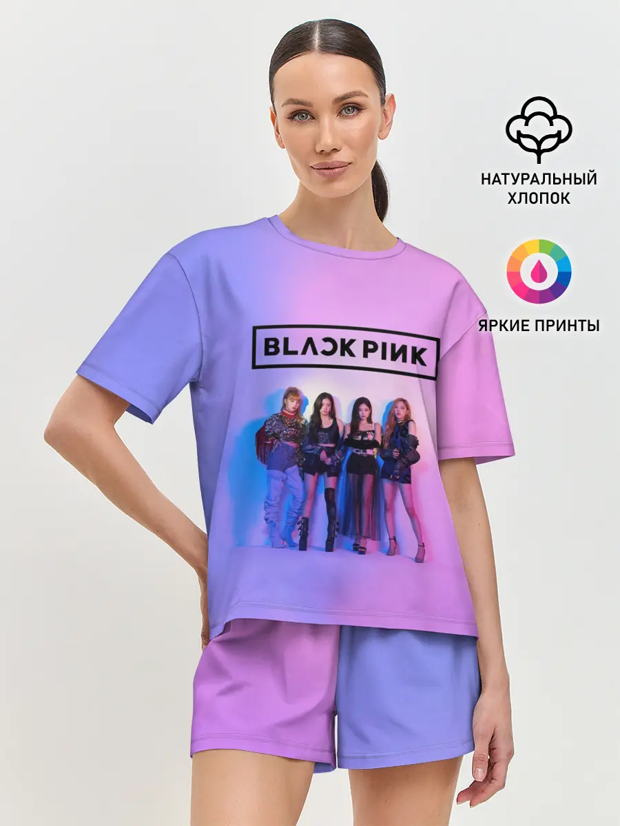 Женская пижама с шортами / BLACKPINK
