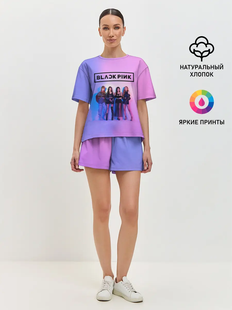 Женская пижама с шортами / BLACKPINK