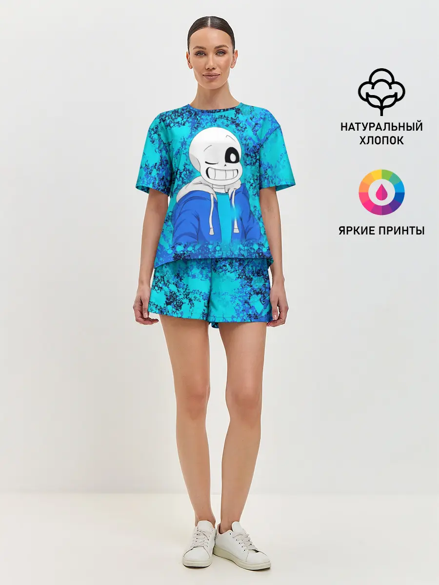 Женская пижама с шортами / САНС