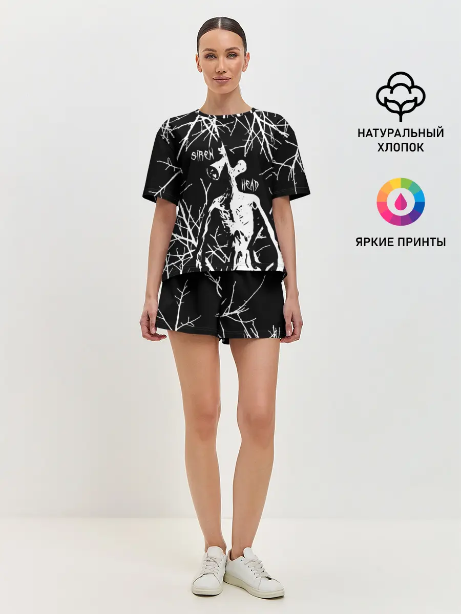 Женская пижама с шортами / Сайрен Хэд